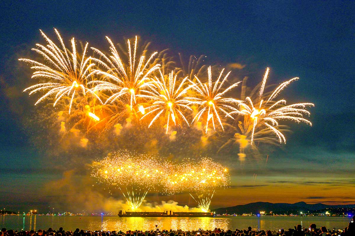 Honda Celebration of Light 2024、イギリス。2024年7月27日、バンクーバー市。Photo by Koichi Saito