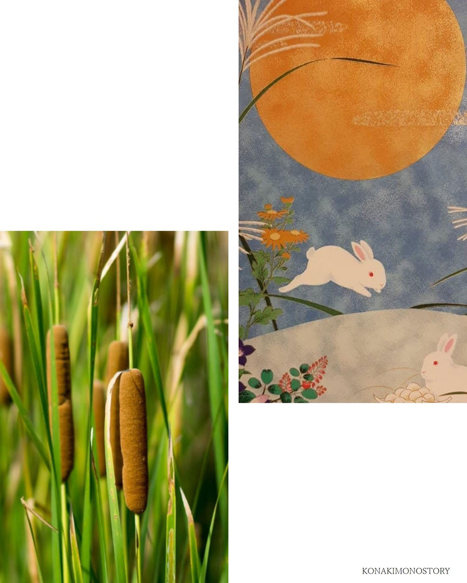 「Cattail 、月とウサギ」コナともこ